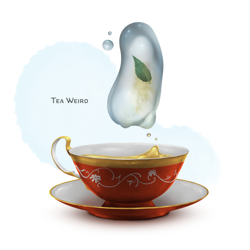 Illustration of Tea Weird