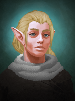 Portrait of Hawke Lesley