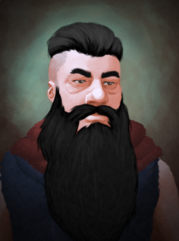 Portrait of Derrick Blackve