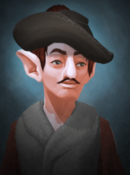 Portrait of Tenjon Black