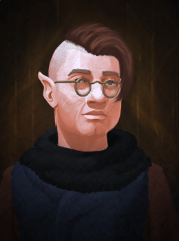 Portrait of Gawen Goldbreeze
