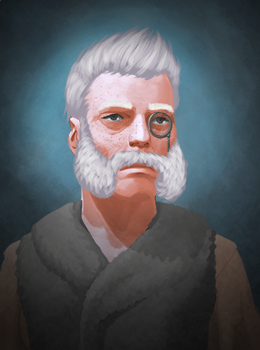 Portrait of Kamal Mehmed