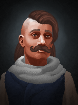 Portrait of Ewan Dunstan