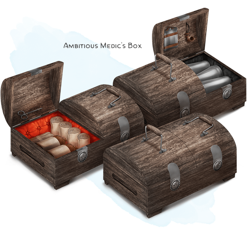 Illustration of Ambitious Medic's Box