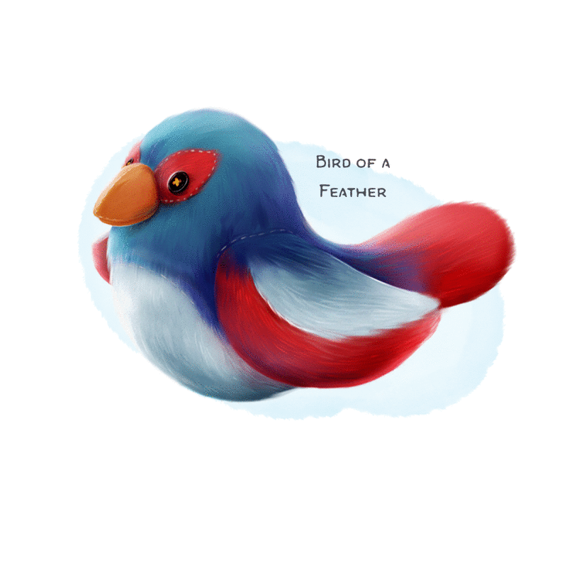 Illustration of Bird of a Feather