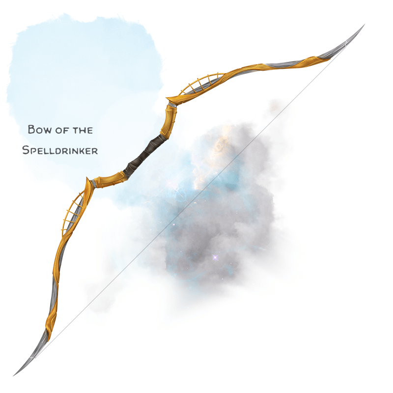 Illustration of Bow of the Spelldrinker