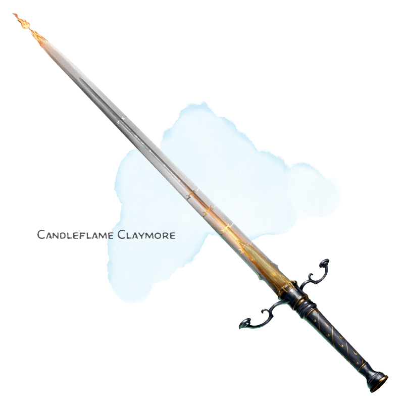Illustration of Candleflame Claymore