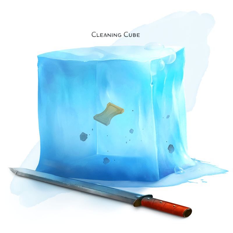 Illustration of Cleaning Cube