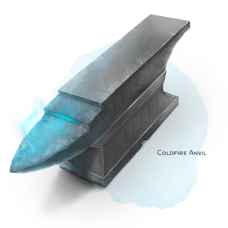 Illustration of Coldfire Anvil