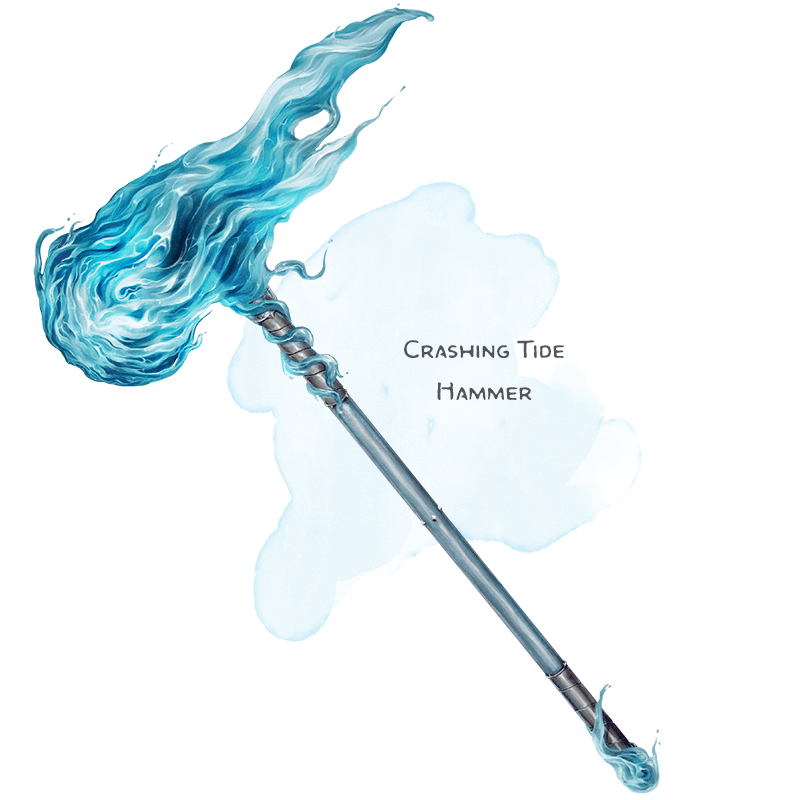 Illustration of Crashing Tide Hammer