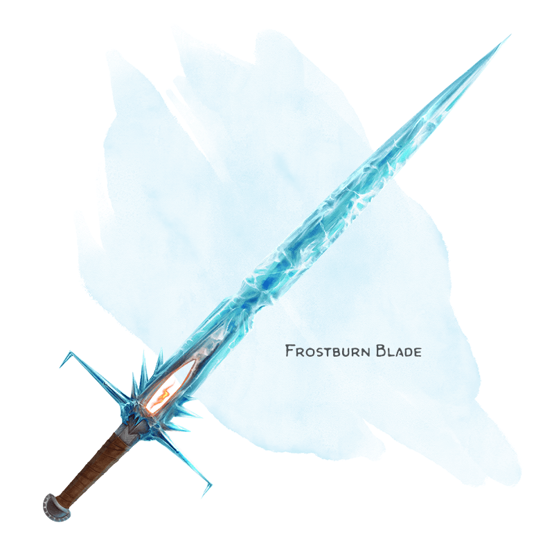 Illustration of Frostburn Blade