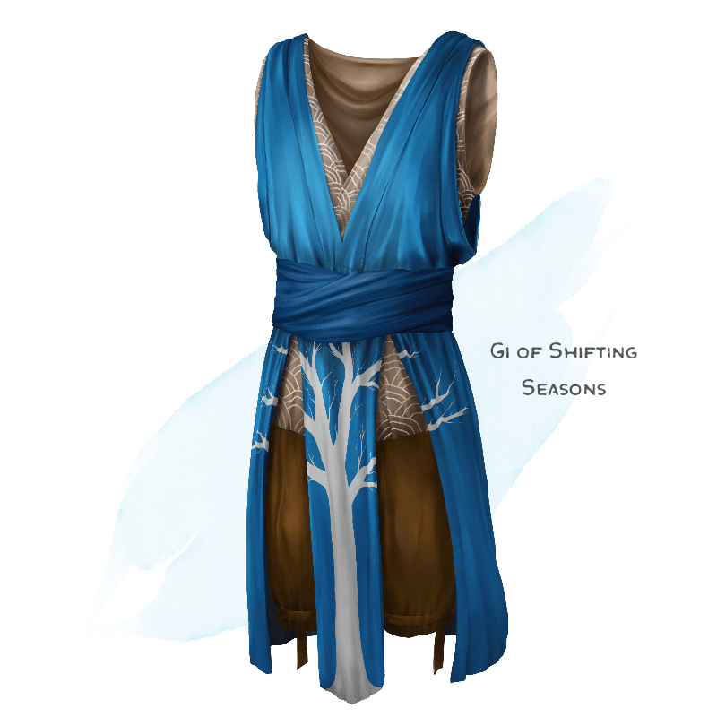 Illustration of Gi of Shifting Seasons