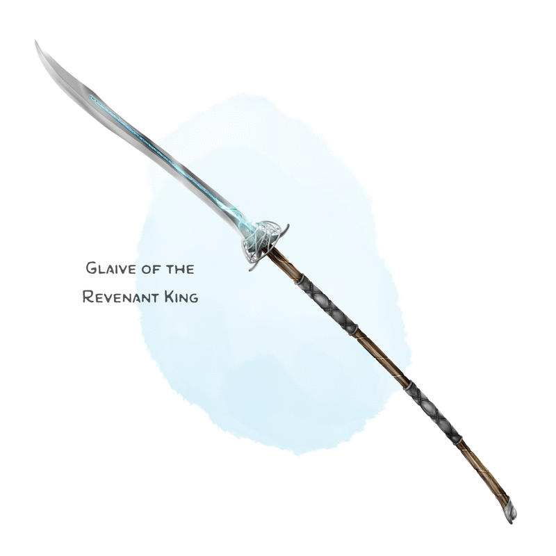 Illustration of Glaive of the Revenant King