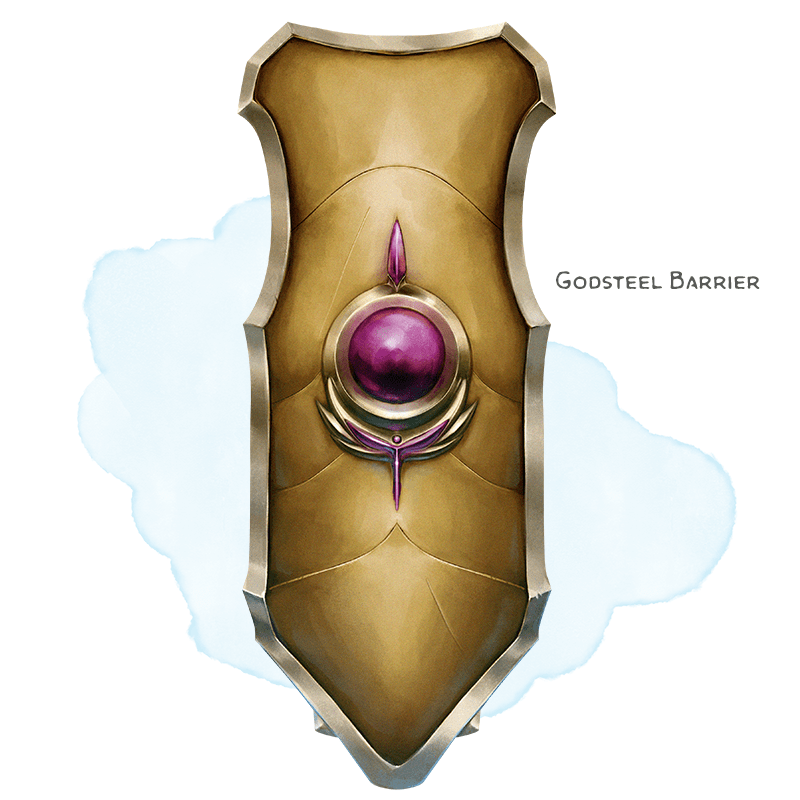 Illustration of Godsteel Barrier