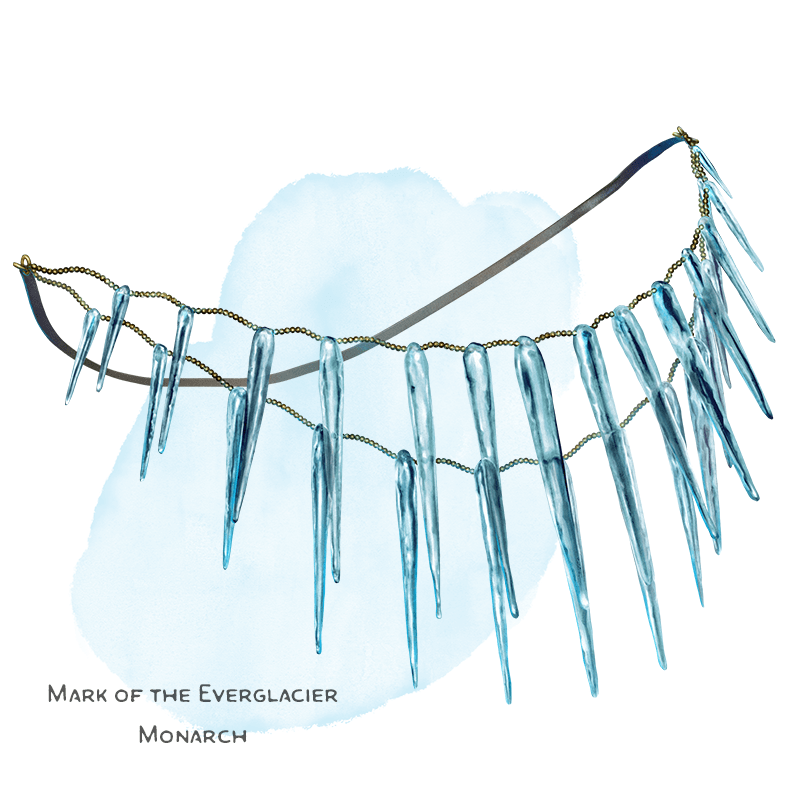 Illustration of Mark of the Everglacier Monarch