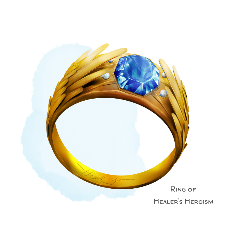 Illustration of Ring of Healer's Heroism