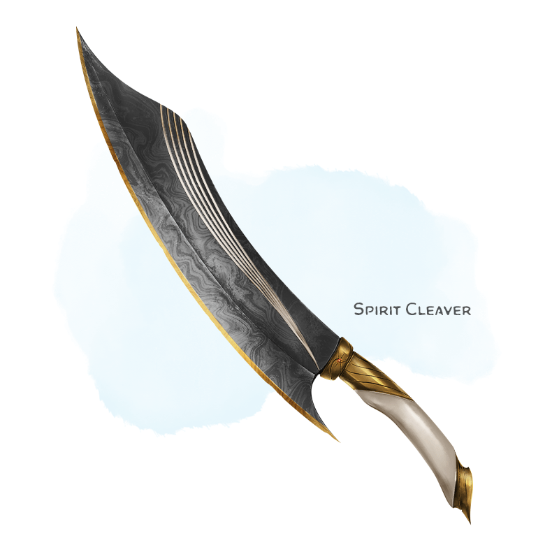 Illustration of Spirit Cleaver