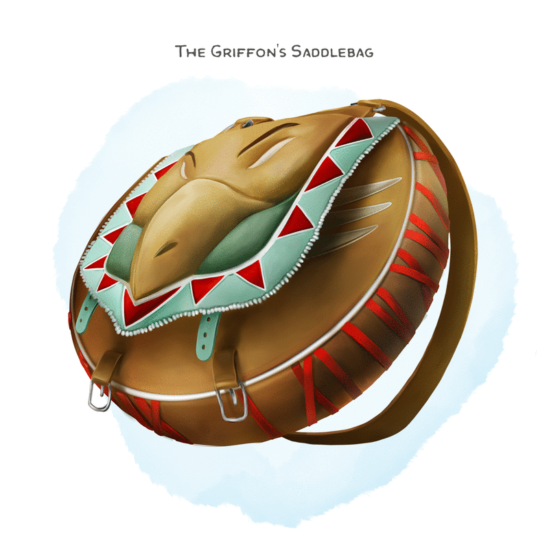 Illustration of The Griffon's Saddlebag
