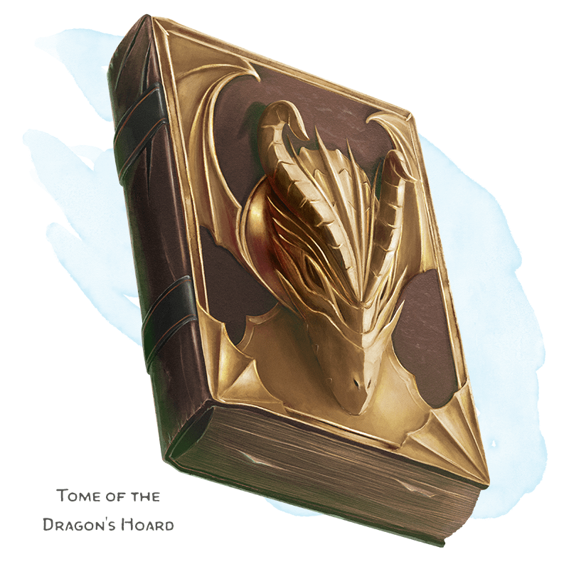 Illustration of Tome of the Dragon's Hoard