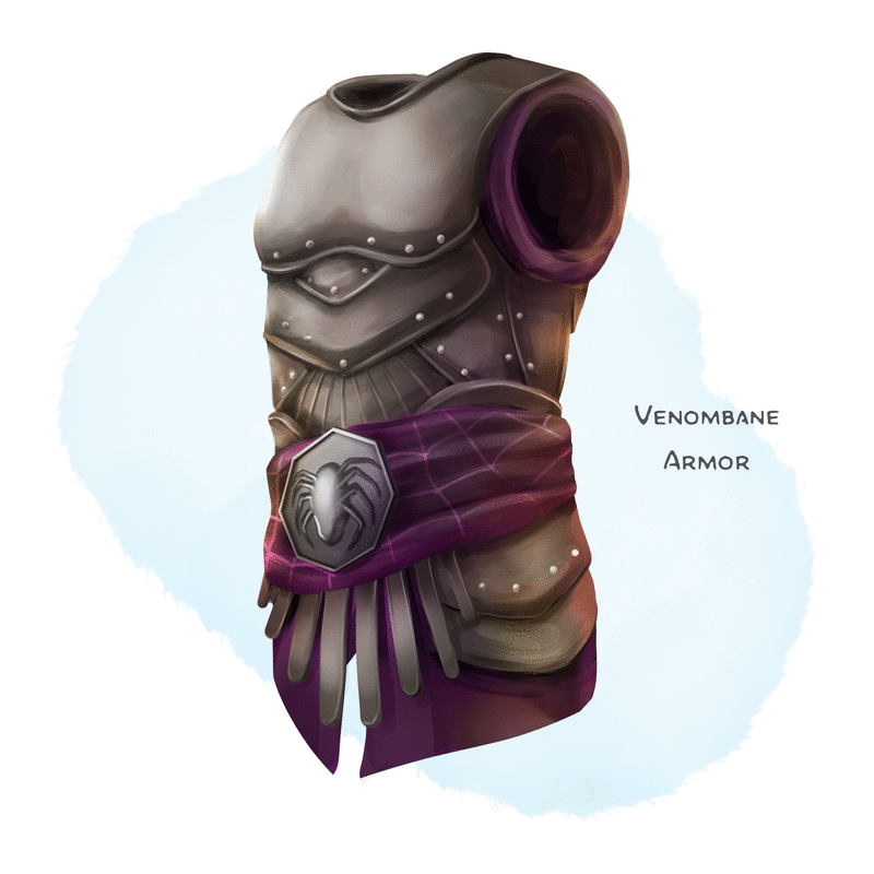 Illustration of Venombane Armor