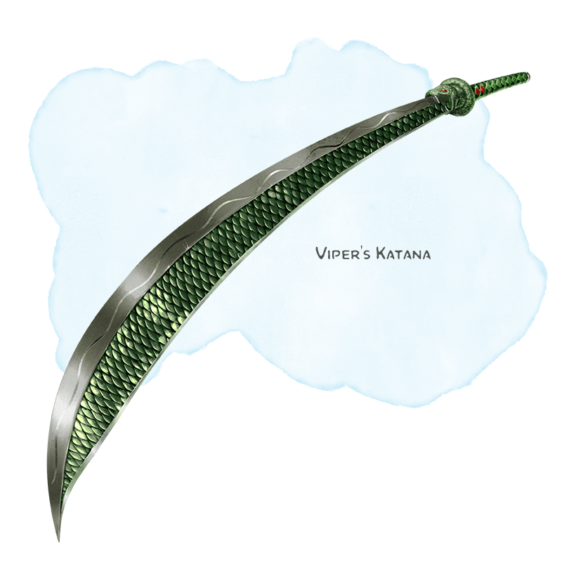 Illustration of Viper's Katana